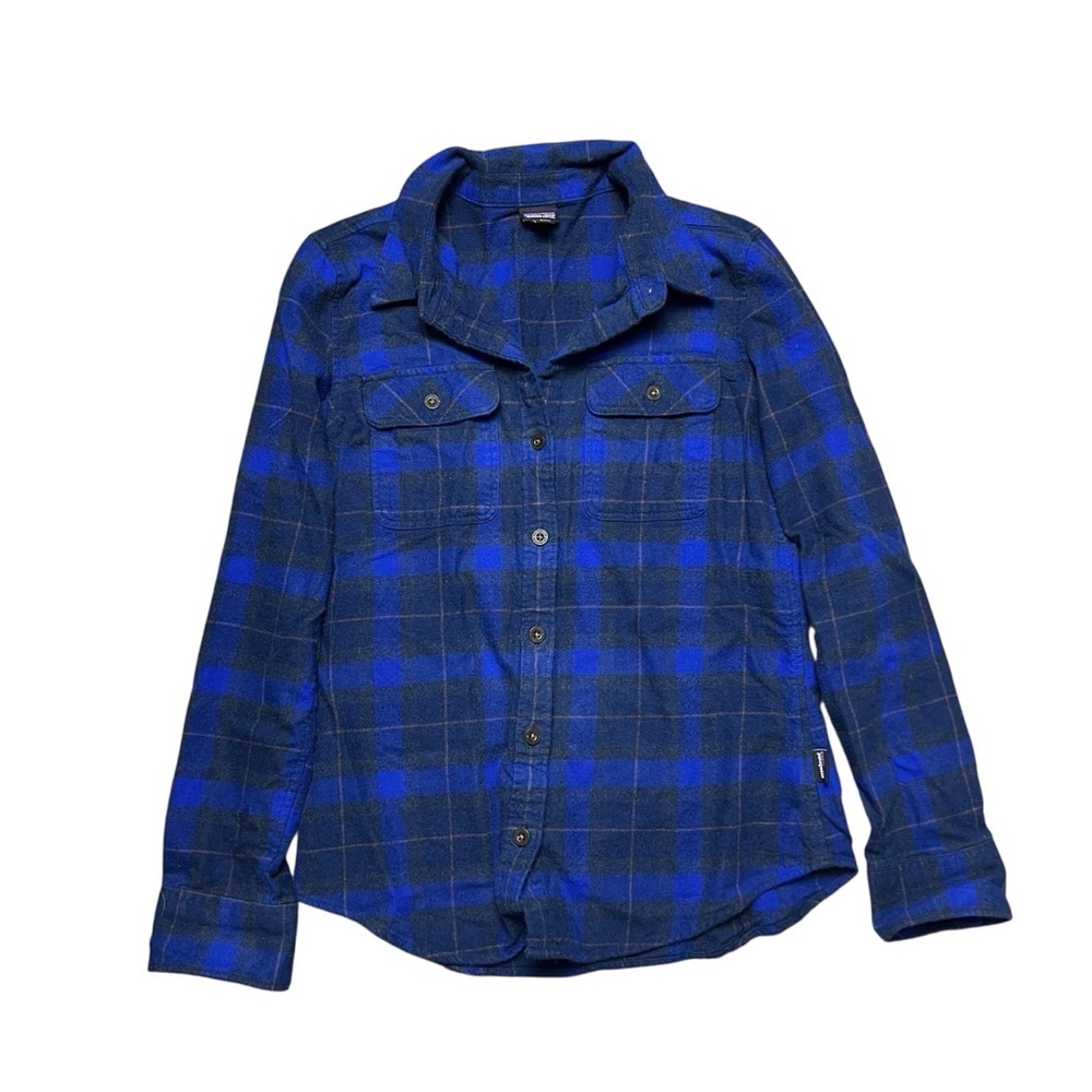 Patagonia Womans Organic Cotton Midweight Fjord Flannel Shirt XS